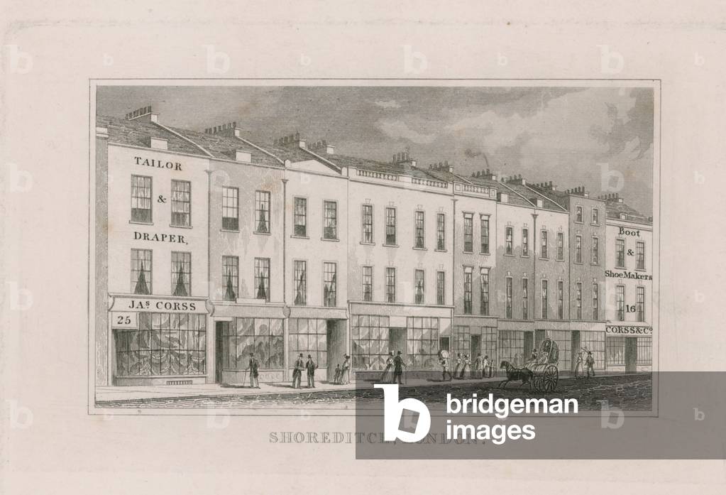 Shoreditch, London (engraving)