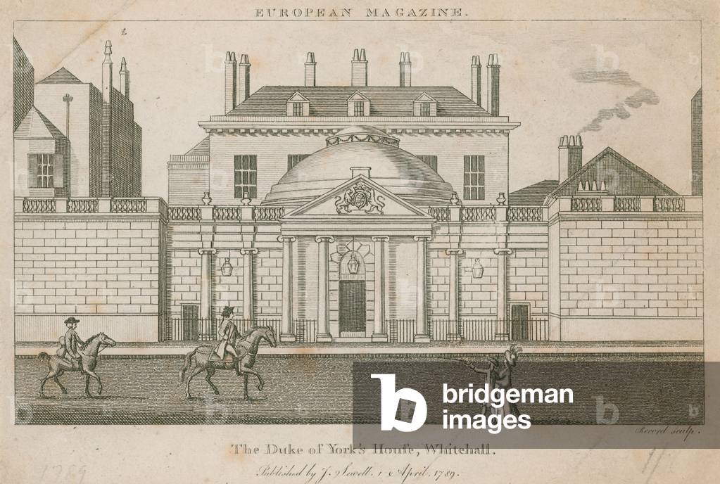 York House, Whitehall (engraving)