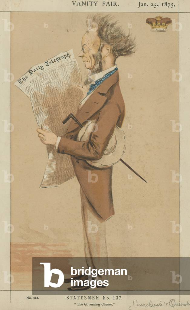 The Duke of Buccleuch and Queensbury (colour litho)
