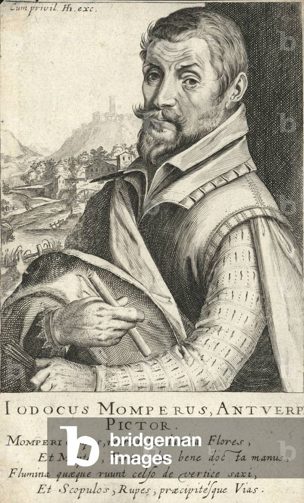 Joos de Momper, painter of Antwerp (engraving)
