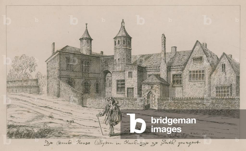 The Brooke House, Clopton in Hackney, the south aspect (engraving)