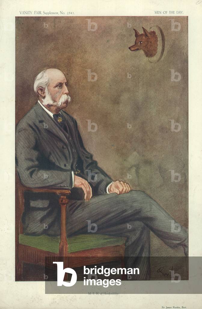 Sir James Rankin (colour litho)
