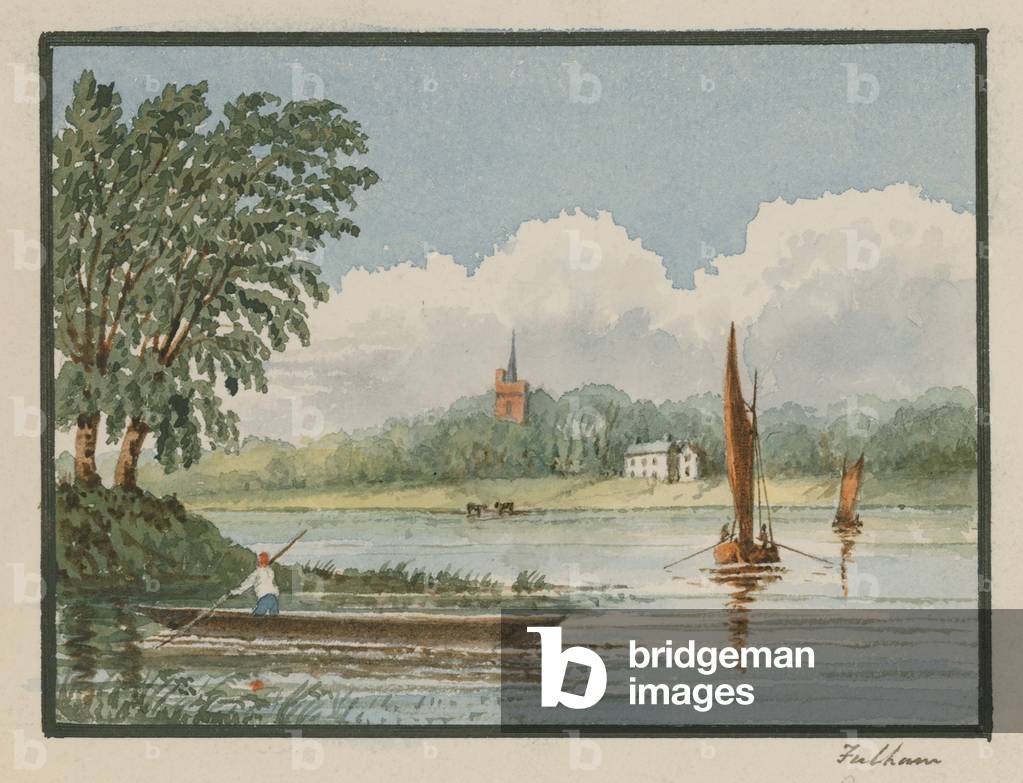 Fulham (w/c on paper)