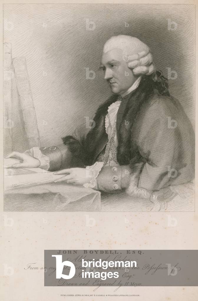 John Boydell, Alderman of London (engraving)