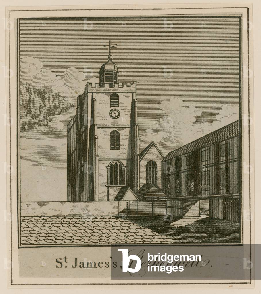 St James's Church, Clerkenwell (engraving)