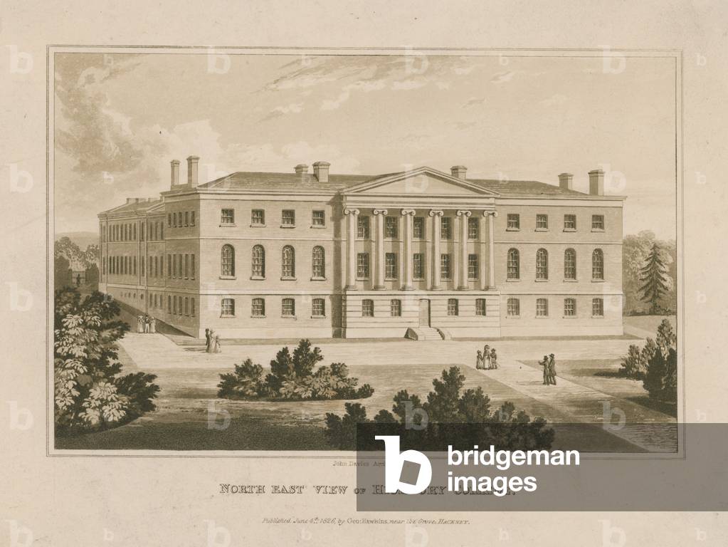 North east view of Highbury College (engraving)