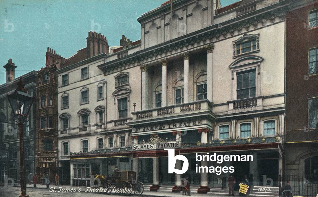 St James's Theatre on King Street (coloured photo)