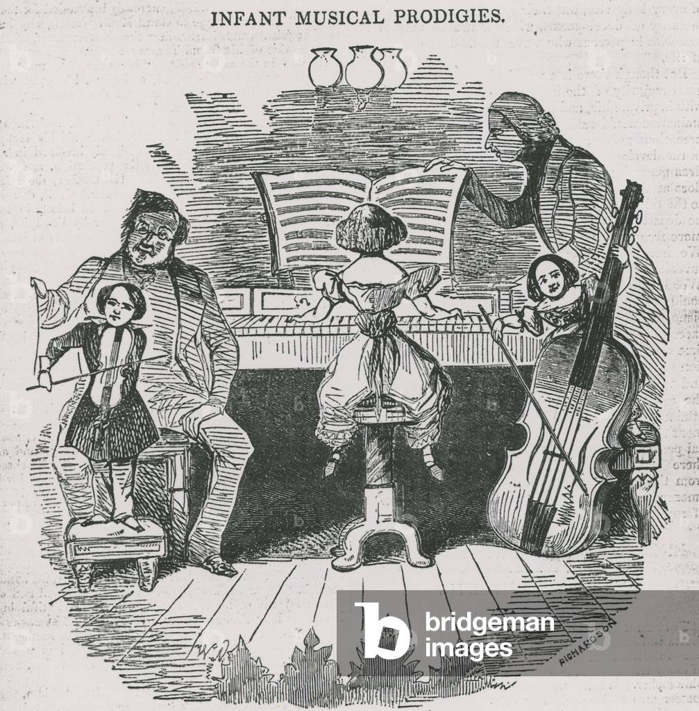 Infant Musical Prodigies (engraving)