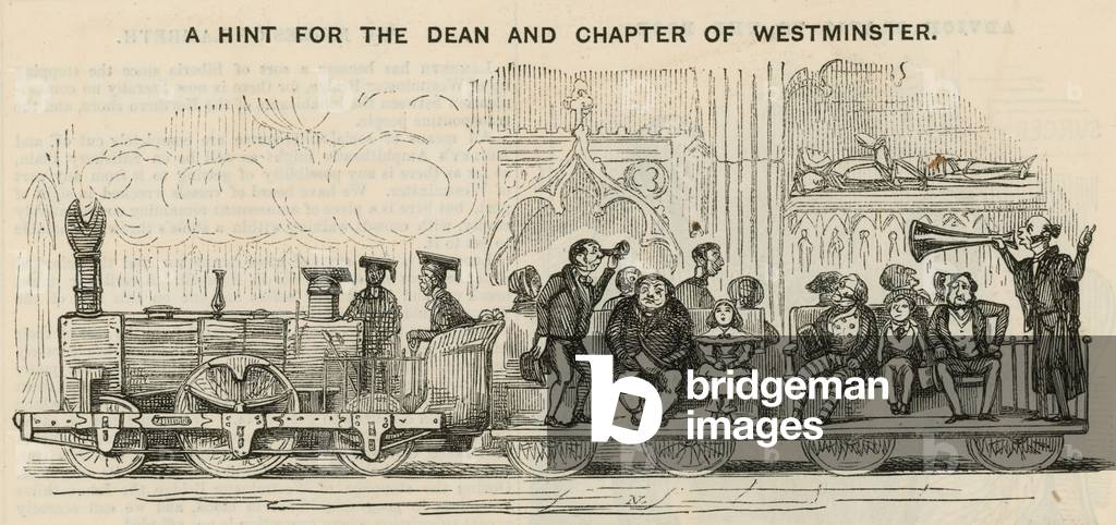 A hint for the Dean and Chapter of Westminster (engraving)