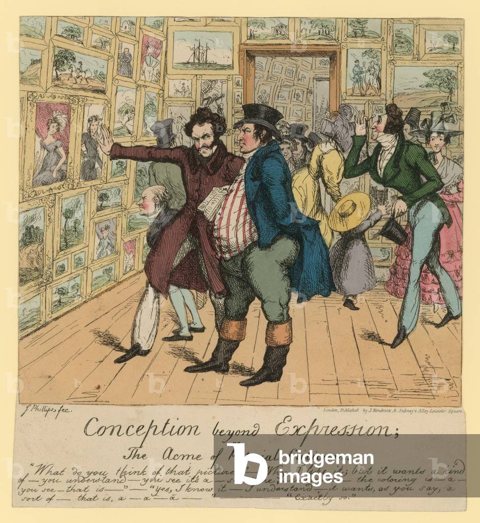 Conception beyond Expression (coloured engraving)