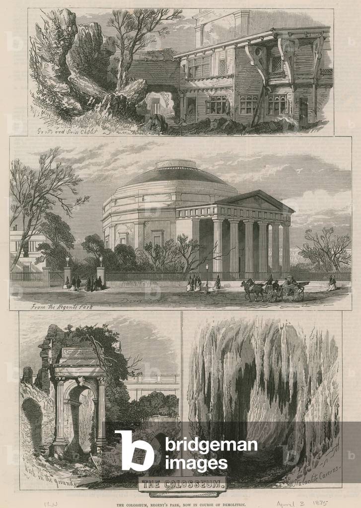 The Colosseum, Regent's Park (engraving)