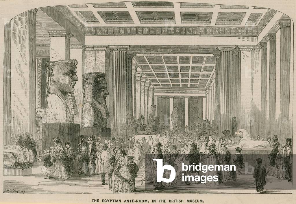 British Museum, Egyptian Room (engraving)