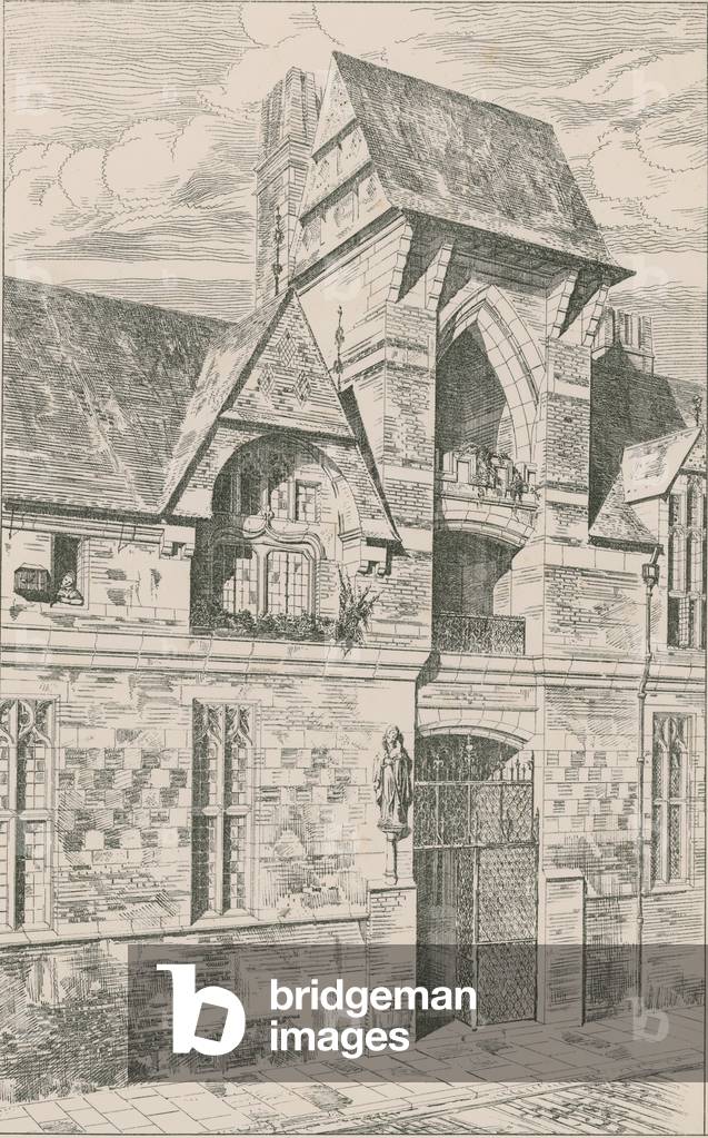 Children's Hospital, Mark Street, Finsbury (engraving)