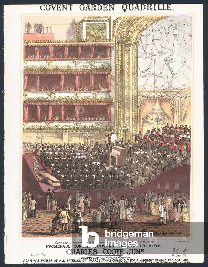 Covent Garden Quadrille (colour litho)