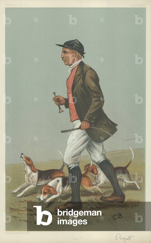 Mr John Otho Paget (colour litho)