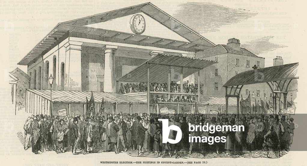 Westminster Election (engraving)