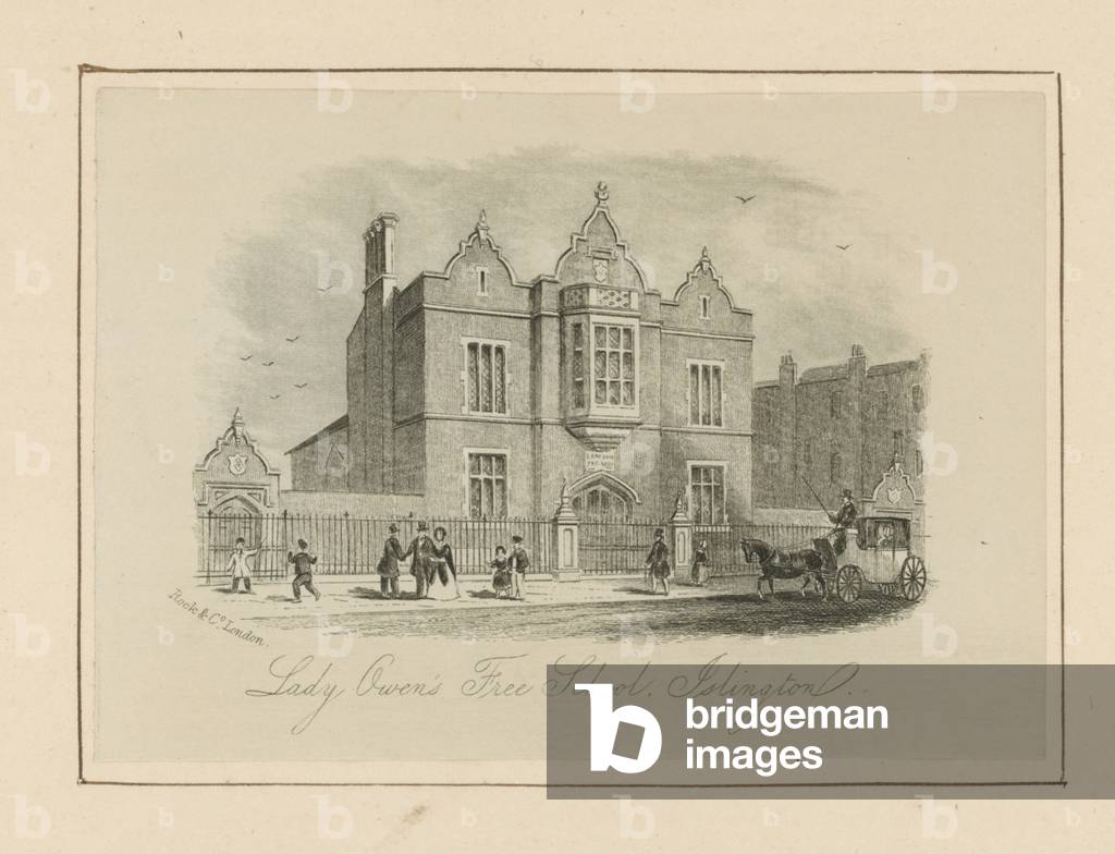 Lady Owen's Free School (engraving)