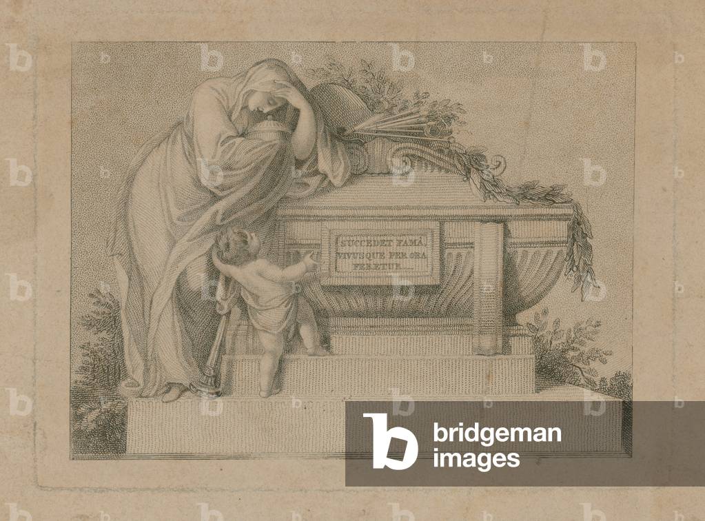Funeral ticket for Sir Joshua Reynolds, 3 March 1792 (engraving)