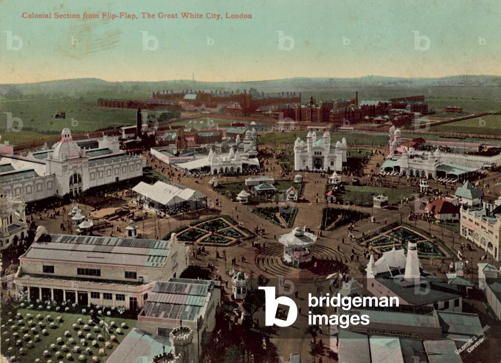 Colonial Section from Flip-Flap, The Great White City, London (photo)