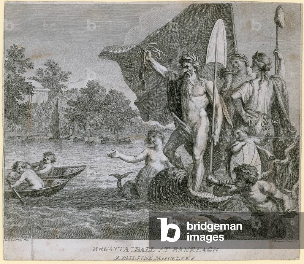Regatta Ball at Ranelagh Gardens (engraving)