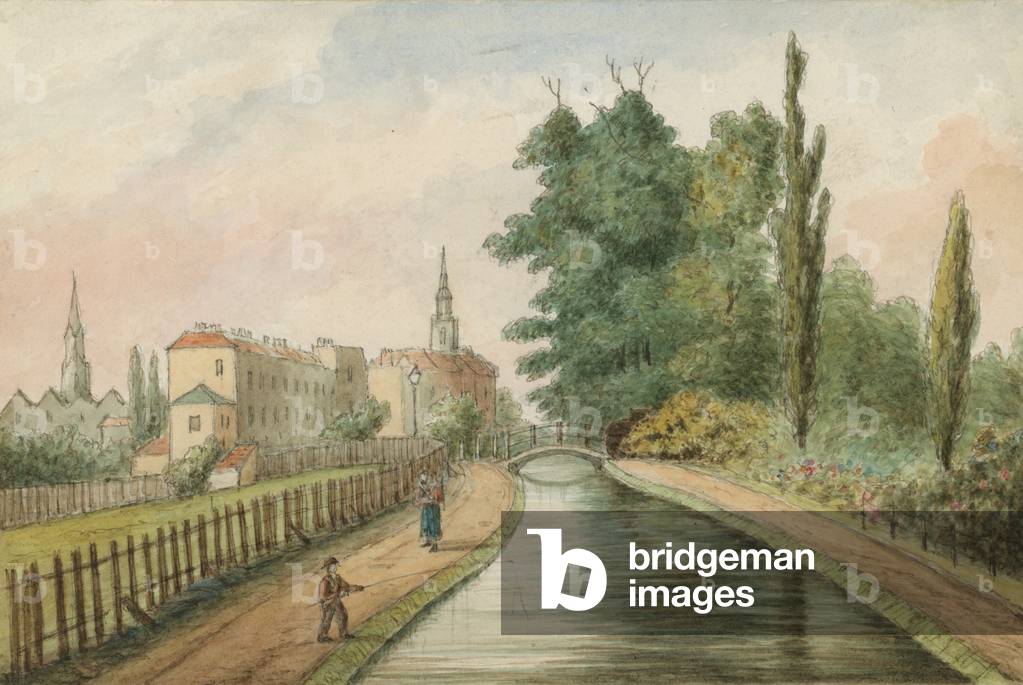 William Walk, Cannonbury, 1840 (w/c on paper)