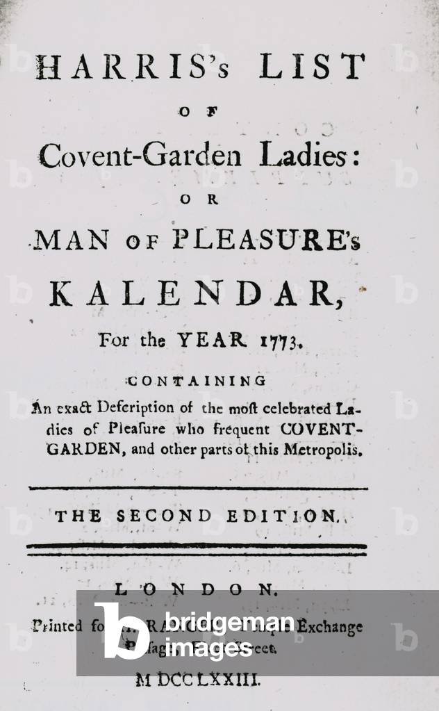 Harris's List (engraving)