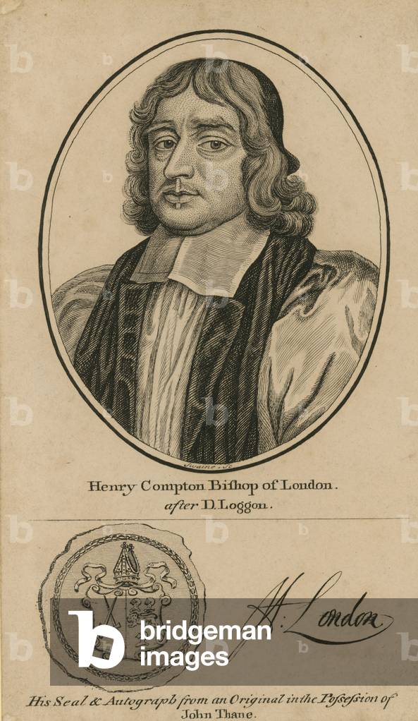 Portrait of Henry Compton (engraving)