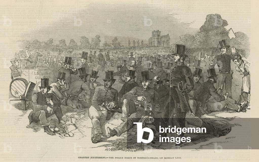 Chartist excitement (engraving)