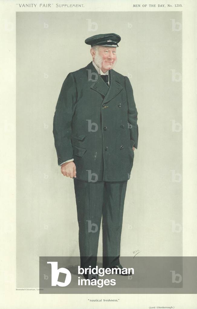 The Lord Ellenborough (colour litho)