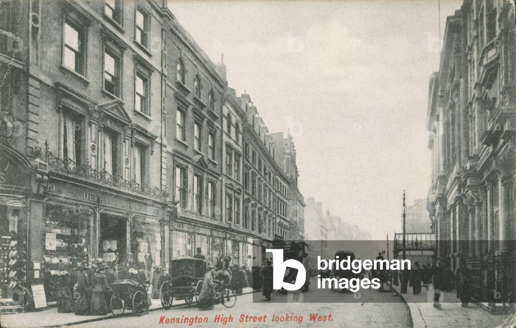 Kensington High Street looking West (photo)