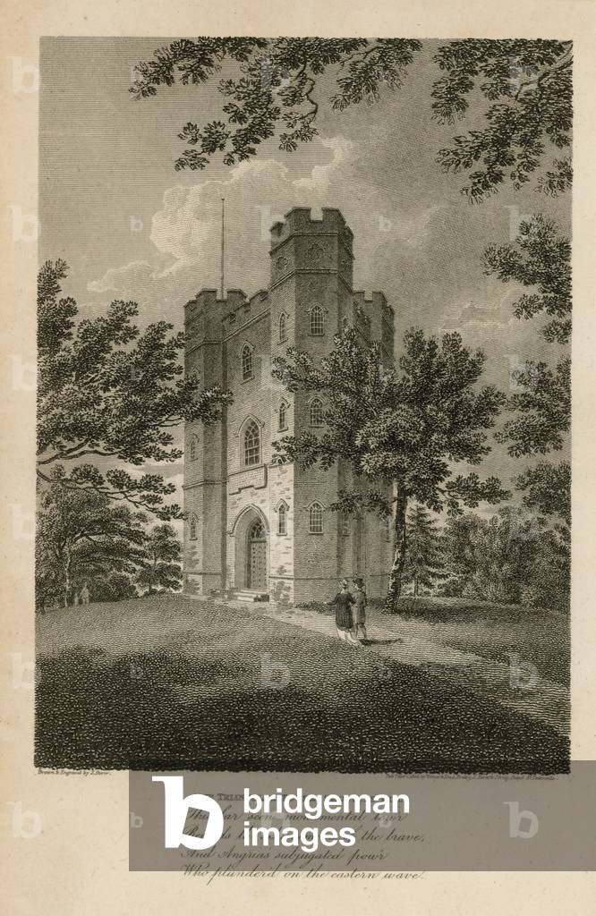 The Triangular Tower on Shooters Hill (engraving)