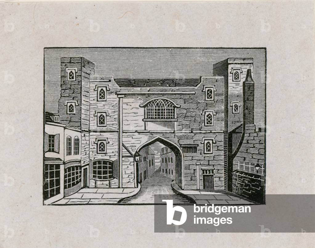 St John's Gate, Clerkenwell (engraving)