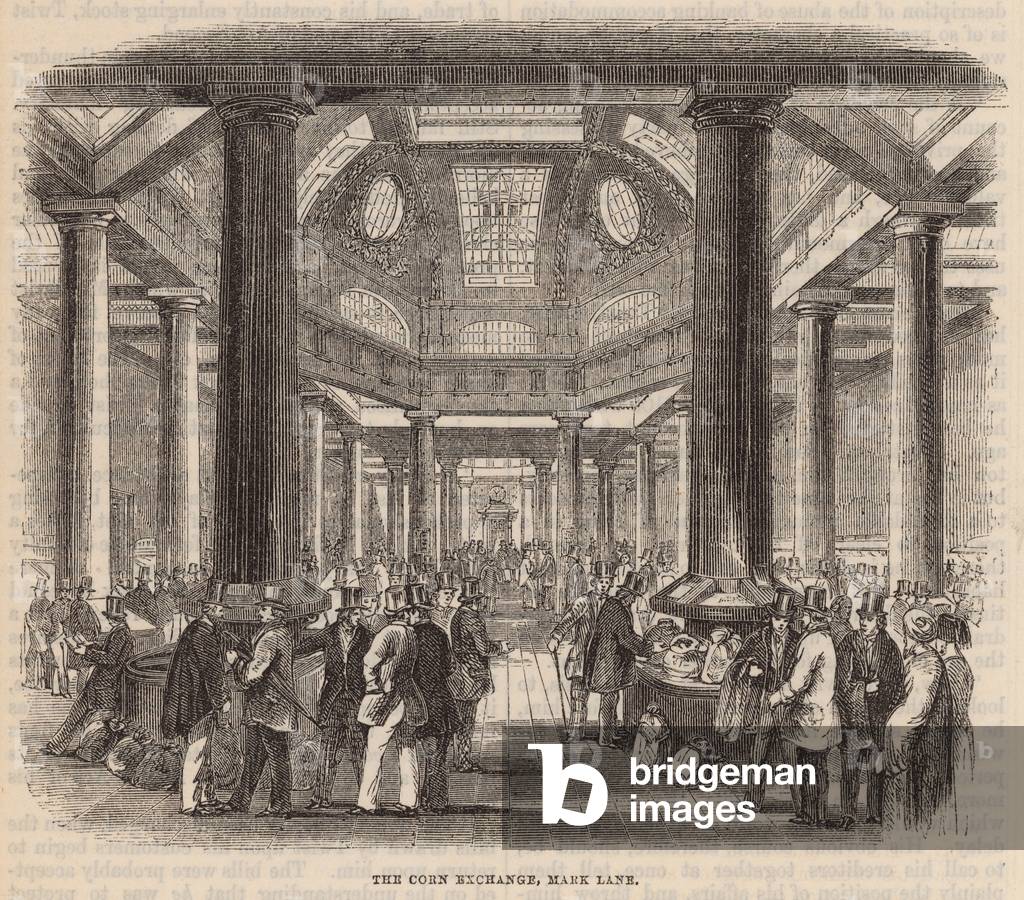 The Corn Exchange, Mark Lane, London (engraving)