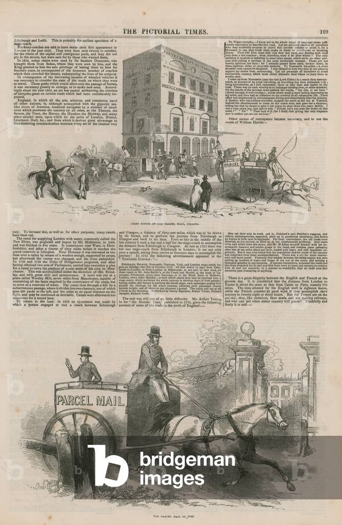 Page from The Pictorial Times (engraving)