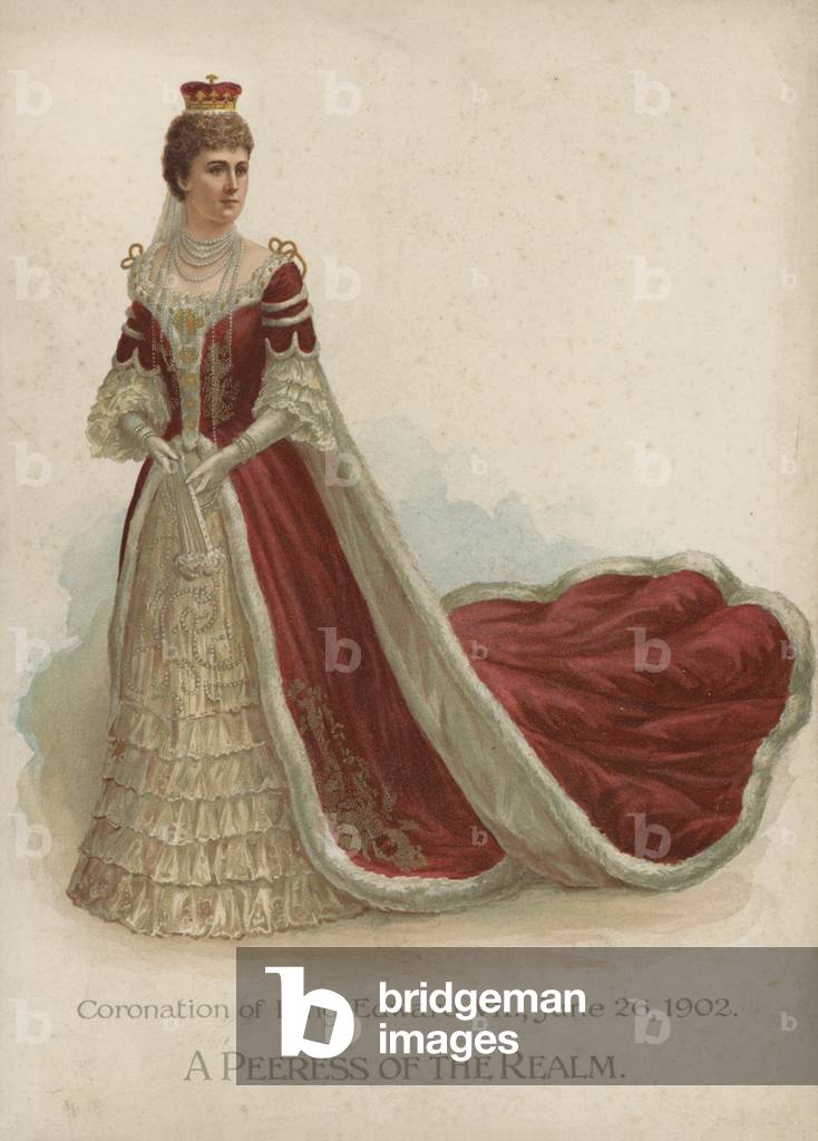 A Peeress of the Realm (chromolitho)