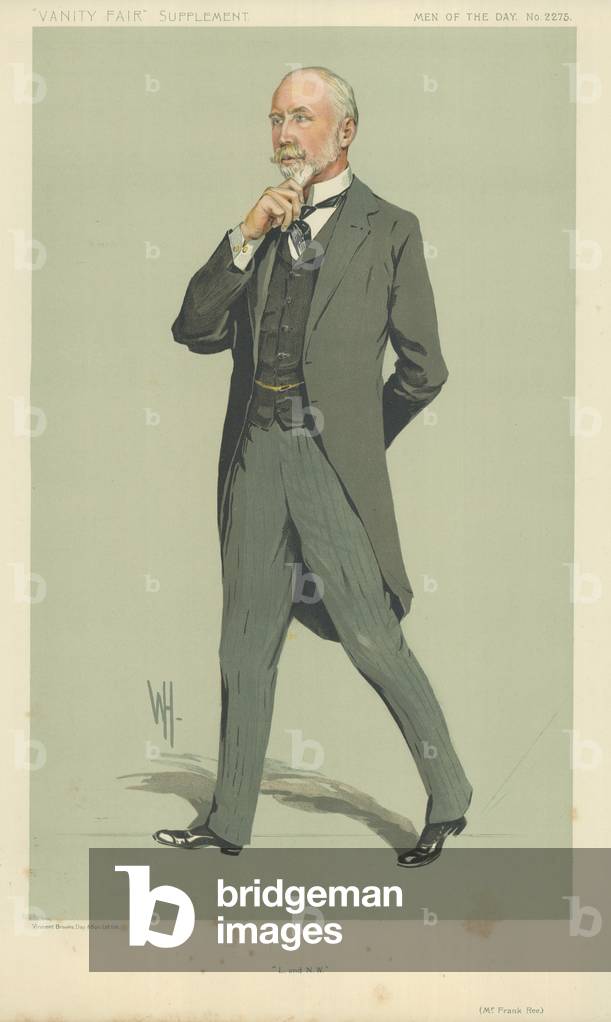 Mr Frank Ree, 1912 (colour litho)