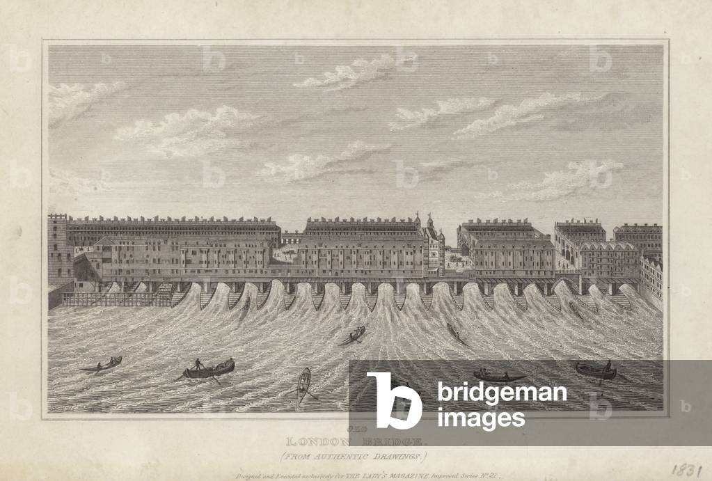 Old London Bridge (engraving)