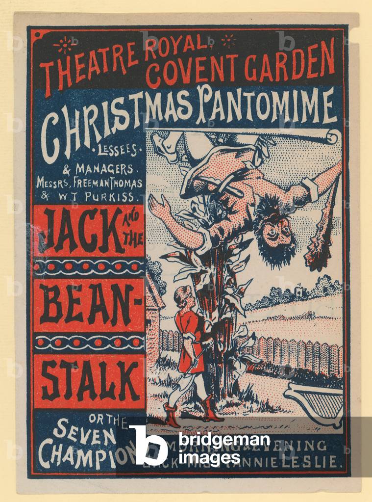 Theatre Royal Covent Garden Christmas Pantomime (colour litho)