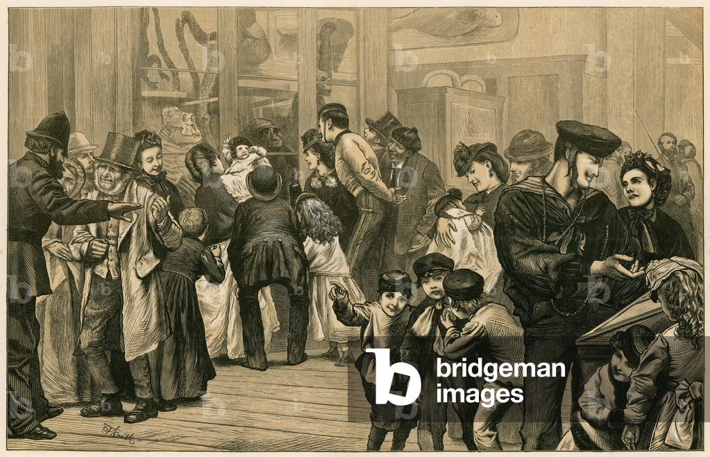 Holiday Time in the British Museum (engraving)