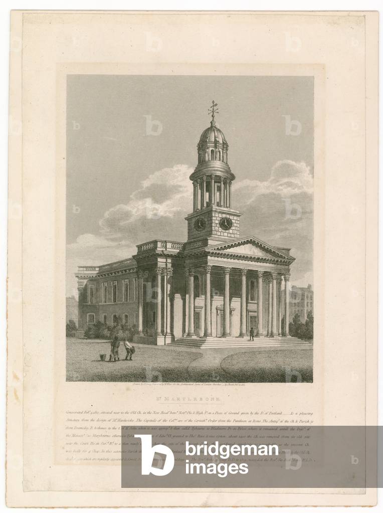 St Marylebone Church (engraving)