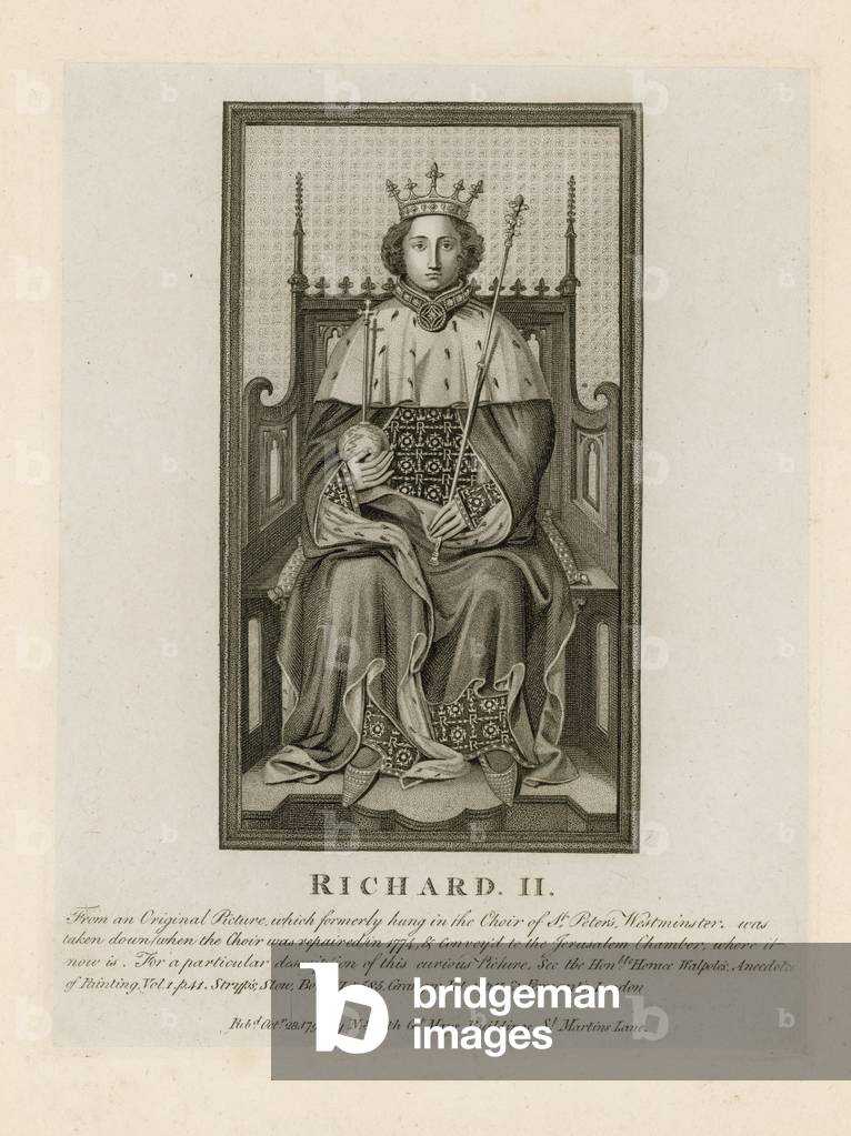 Portrait of Richard II (engraving)