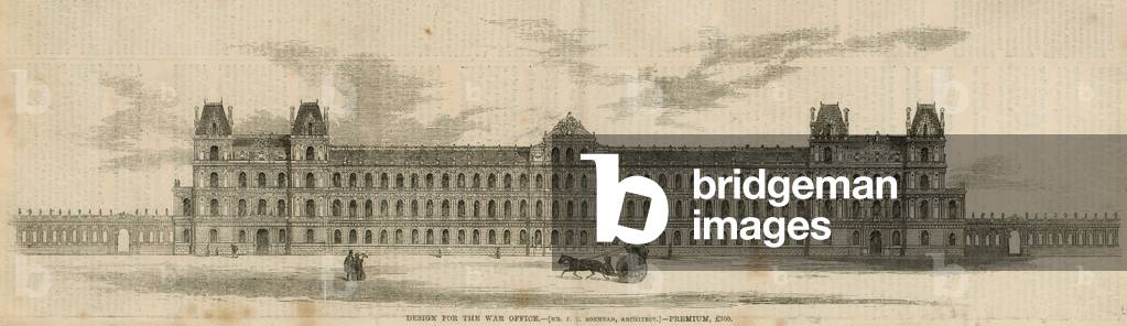 Design for the War Office (engraving)