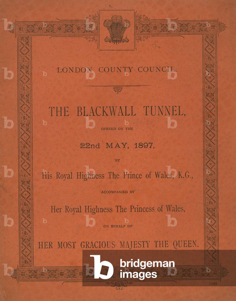 The Opening of the Blackwall Tunnel (engraving)