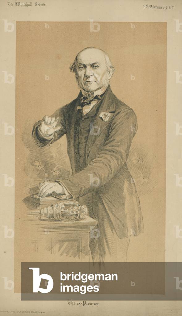 The ex-Premier (colour litho)