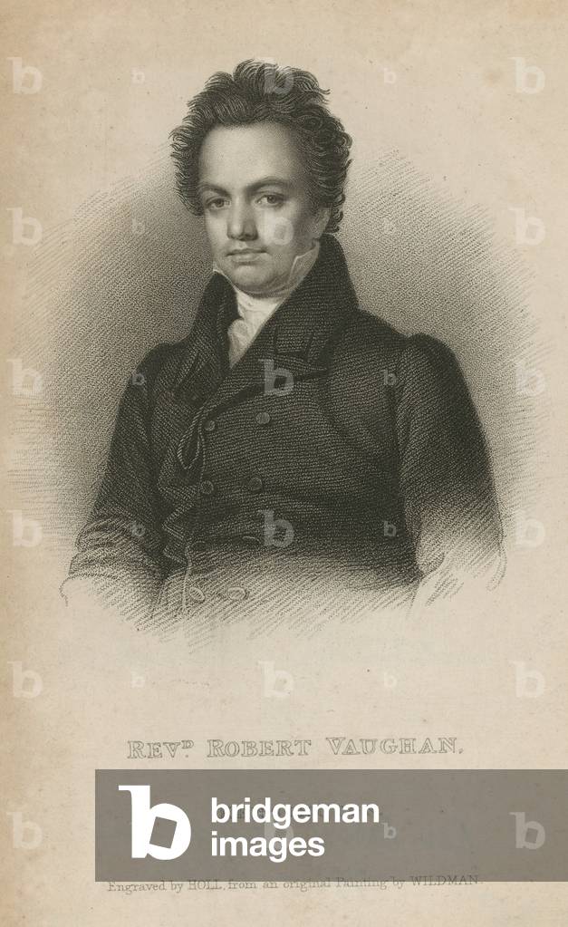 Reverend Robert Vaughan, Kensington (engraving)