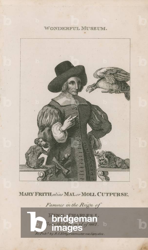 Portrait of Mary Frith (engraving)