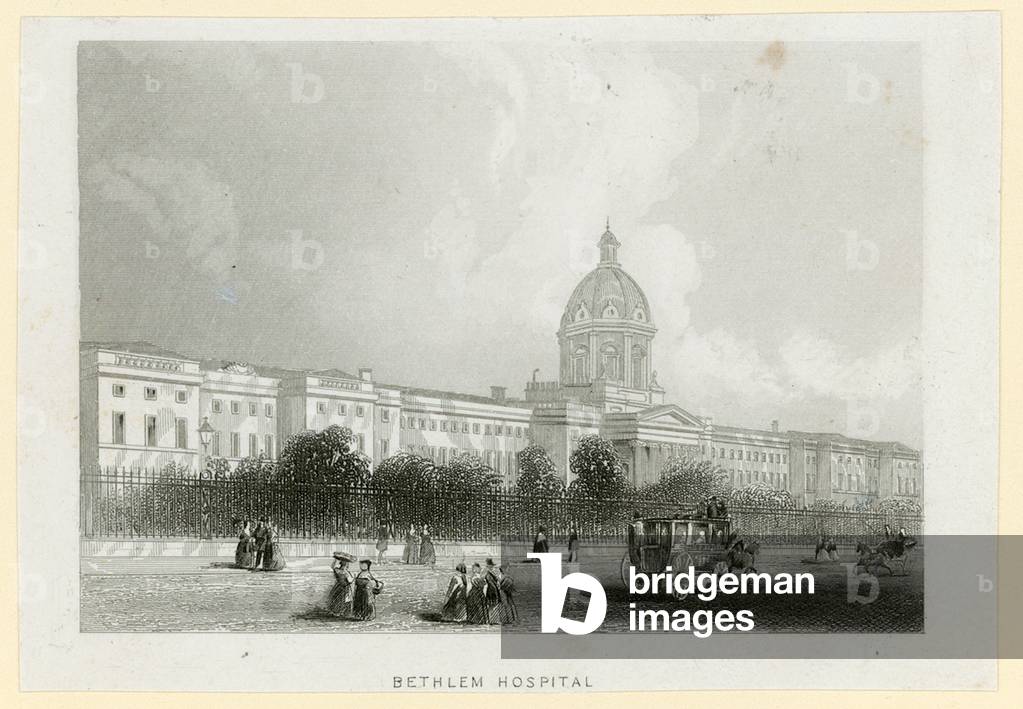 The Bethlehem Hospital (engraving)