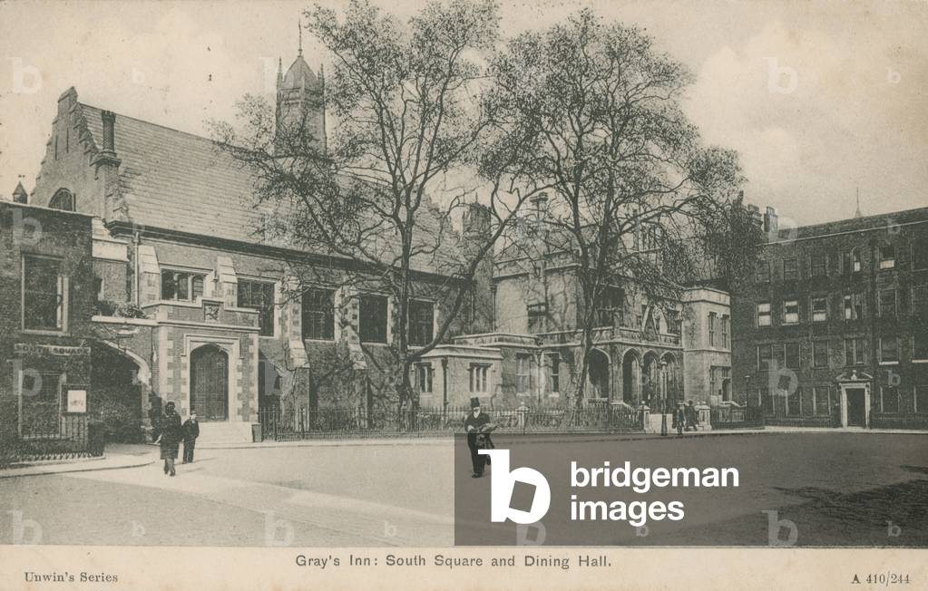 Gray's Inn, South Square and Dining Hall, London (photo)