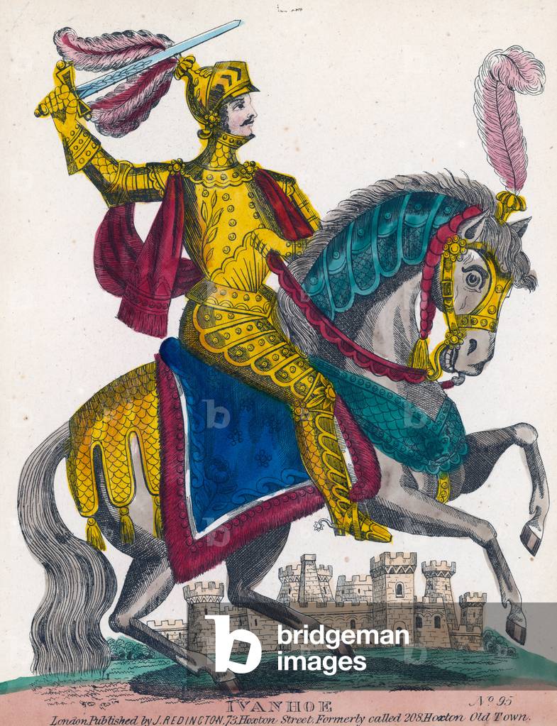 Ivanhoe (coloured engraving)