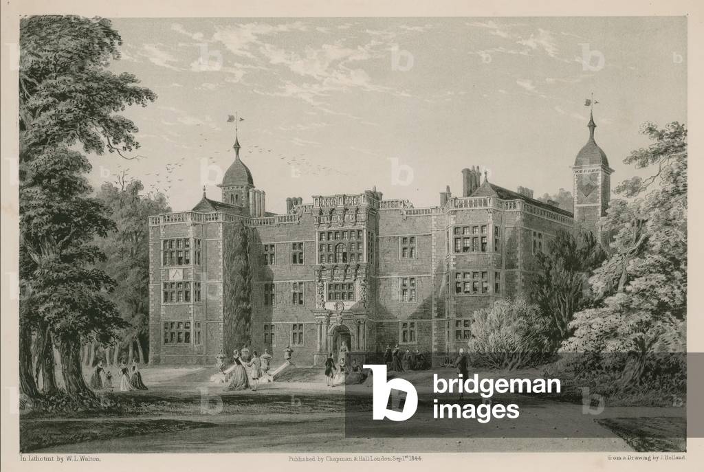 Charlton House, Greenwich, Kent (engraving)